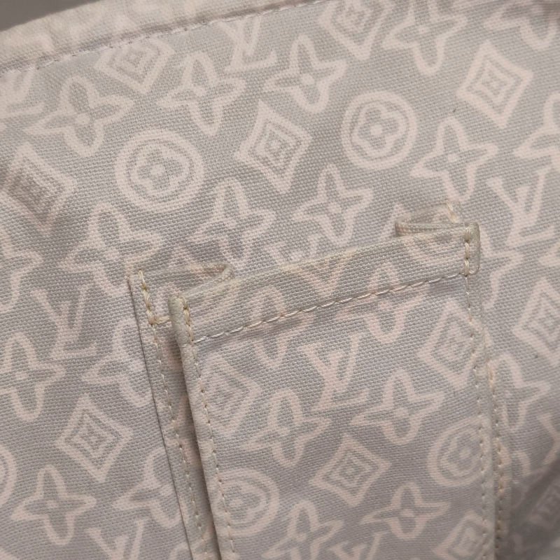 Louis Vuitton(LV)Tahitienne牛皮帆布字母Logo托特包單肩包-9