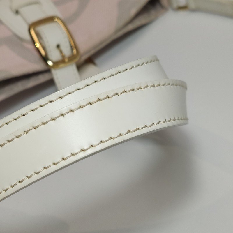 Louis Vuitton(LV)Tahitienne牛皮帆布字母Logo托特包單肩包-11