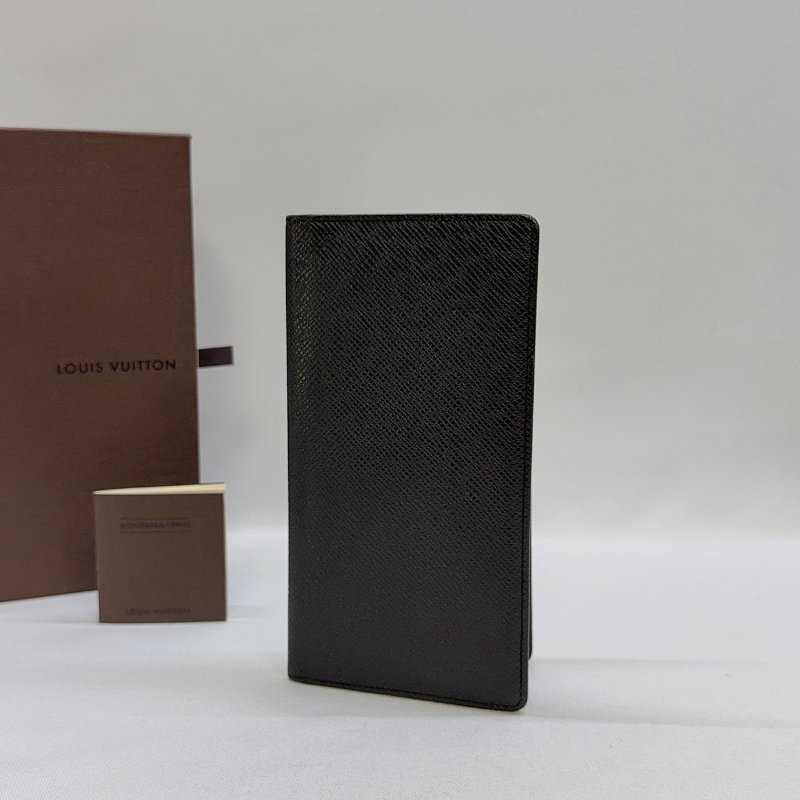 LV Brazza Taiga對開長夾-0