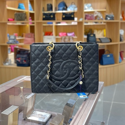 Chanel香奈儿gst荔枝纹牛皮