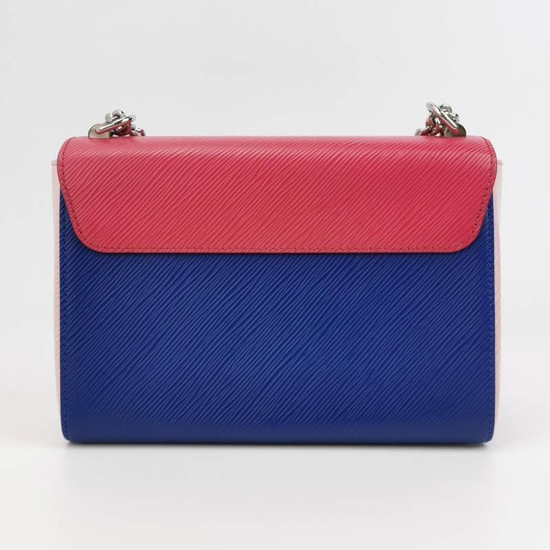 Louis Vuitton(LV)Twist中號牛皮拼色LV旋轉鎖扣單肩包-4