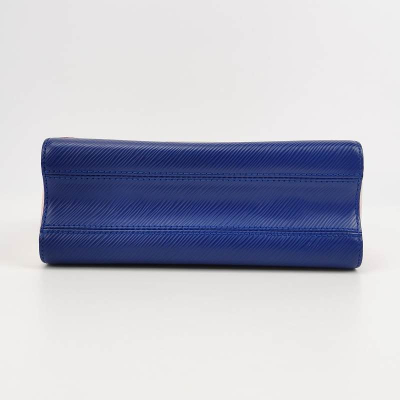 Louis Vuitton(LV)Twist中號牛皮拼色LV旋轉鎖扣單肩包-5