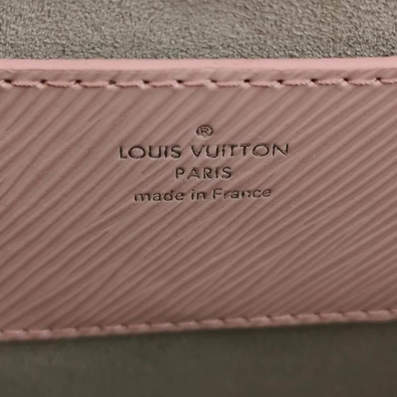 Louis Vuitton(LV)Twist中號牛皮拼色LV旋轉鎖扣單肩包-7