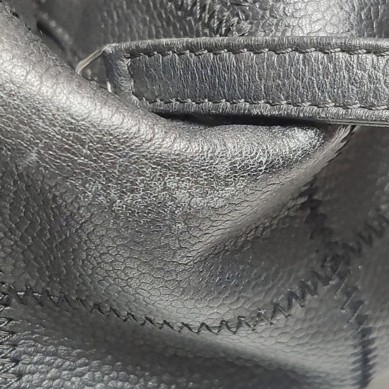 Chanel Chocolate Bar冰格牛皮純色雙Clogo冰格  紋中古手提包-13