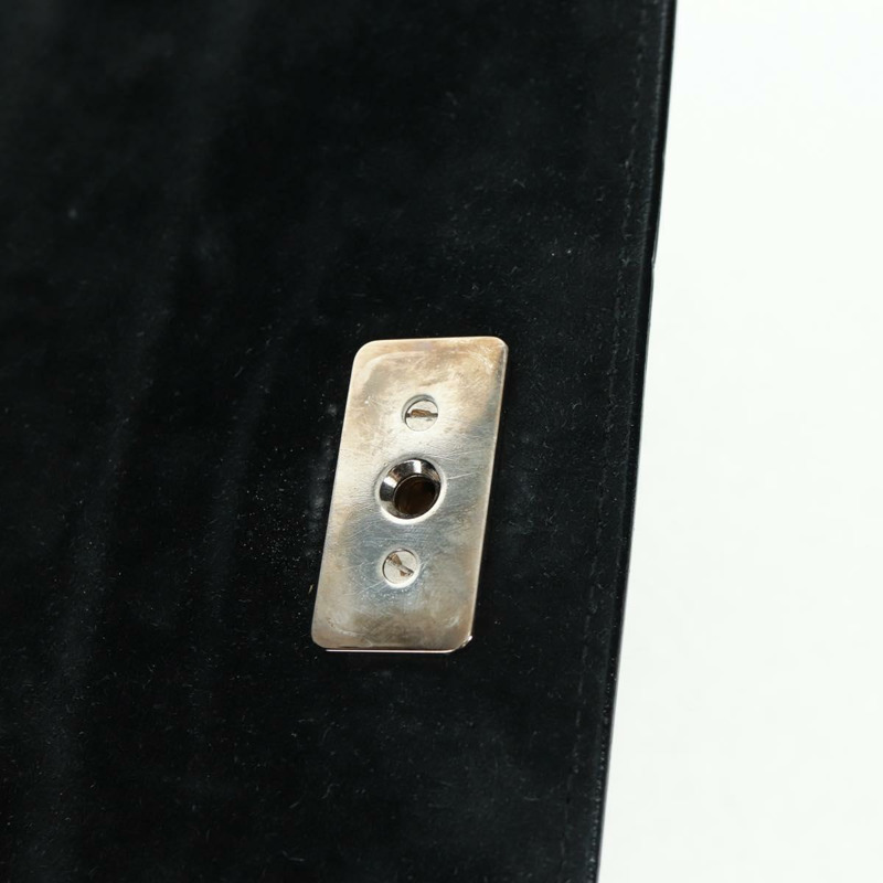 【日本直送】GUCCI 竹節手提包 琺瑯 兩用 黑色 金色 015 1046 3304 Auth bs32052-21