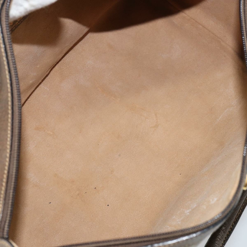 【日本直送】GUCCI GG Supreme Web Sherry Line 波士頓包 PVC 米色 金色 378 02 07 正品 159211-10