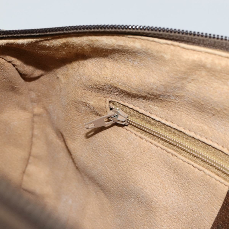 【日本直送】GUCCI GG Supreme Web Sherry Line 波士頓包 PVC 米色 金色 378 02 07 正品 159211-20