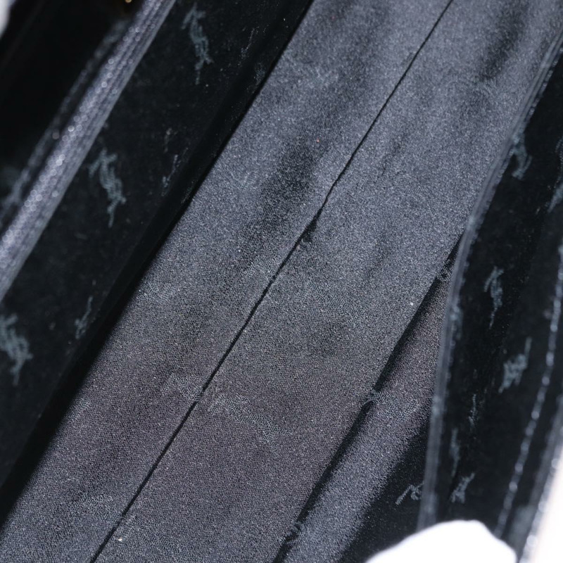 【日本直送】SAINT LAURENT 手提包 皮革 黑色 金色 正品 am10352V-10