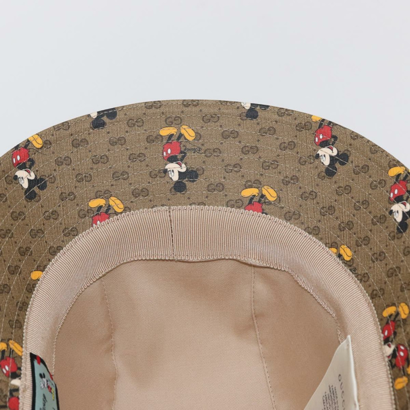 【日本直送】GUCCI Micro GG Supreme Disney 帽子 PVC材質 M碼 米色 602978 正品 am10313AM-9
