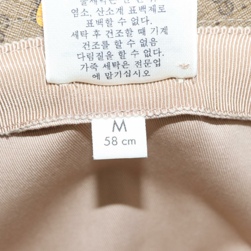 【日本直送】GUCCI Micro GG Supreme Disney 帽子 PVC材質 M碼 米色 602978 正品 am10313AM-15