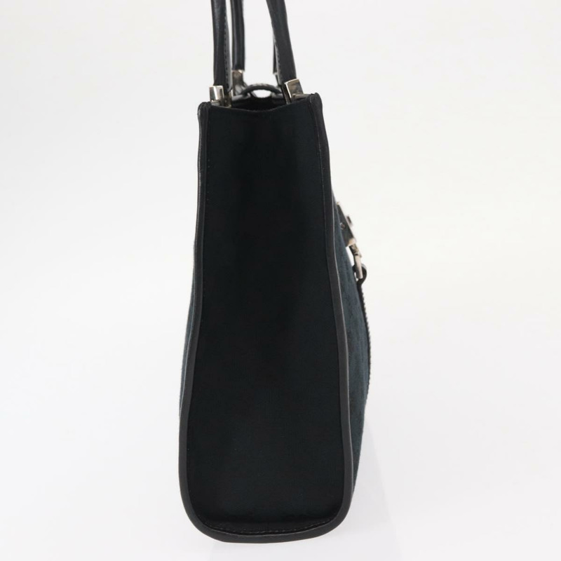 【日本直送】GUCCI GG帆布Jackie手提包 皮革 黑色 銀色 002 1065 正品 am10167V-3