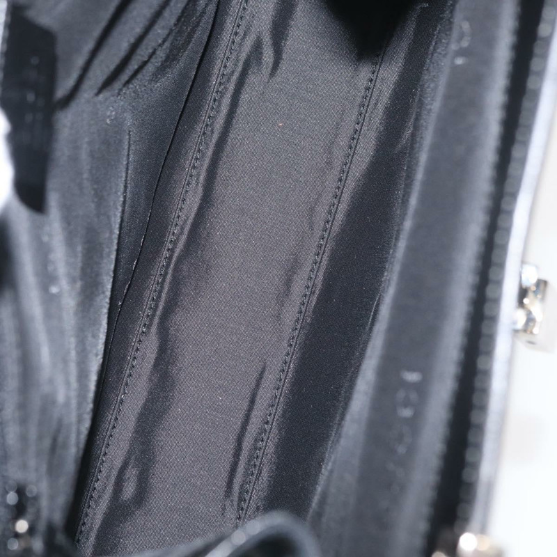 【日本直送】GUCCI GG帆布Jackie手提包 皮革 黑色 銀色 002 1065 正品 am10167V-9