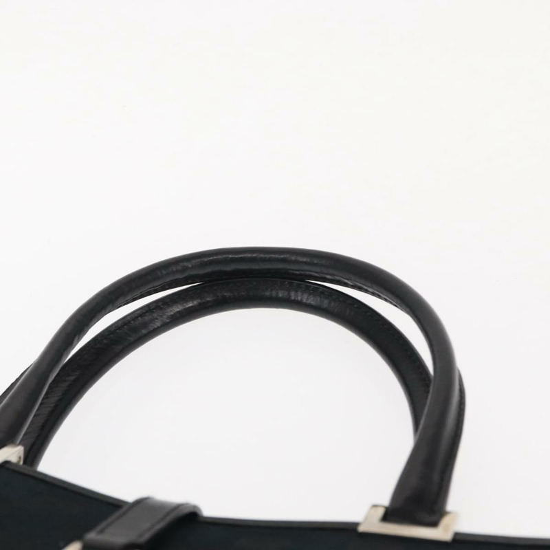 【日本直送】GUCCI GG帆布Jackie手提包 皮革 黑色 銀色 002 1065 正品 am10167V-13