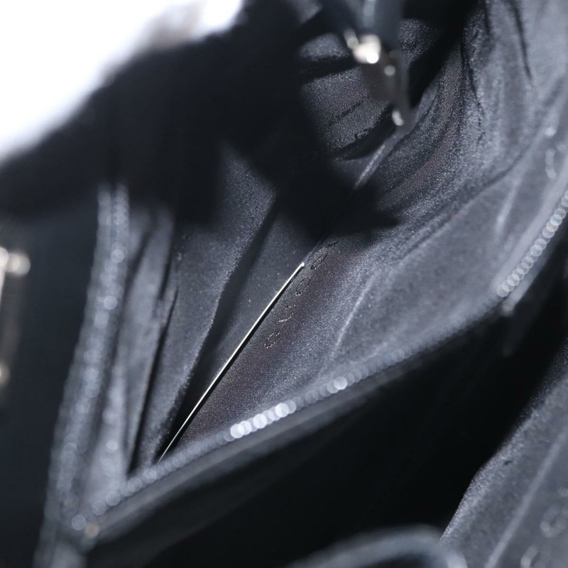 【日本直送】GUCCI GG帆布Jackie手提包 皮革 黑色 銀色 002 1065 正品 am10167V-21