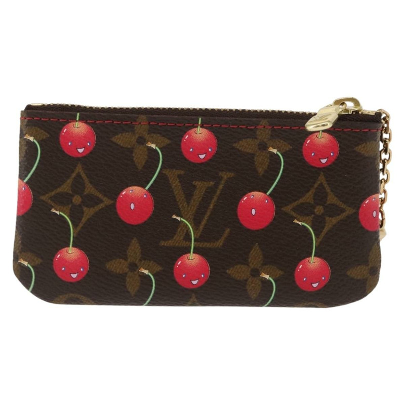 【日本直送】路易威登 Monogram Cherry Pochette Cles 零錢包 M95042 LV Auth 163006V-1