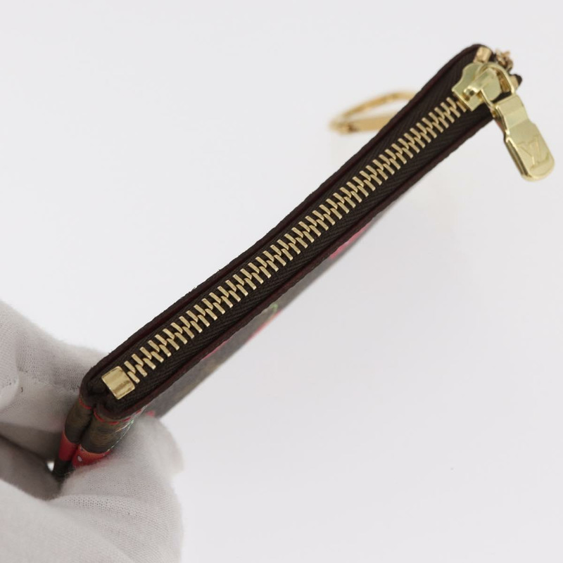 【日本直送】路易威登 Monogram Cherry Pochette Cles 零錢包 M95042 LV Auth 163006V-5