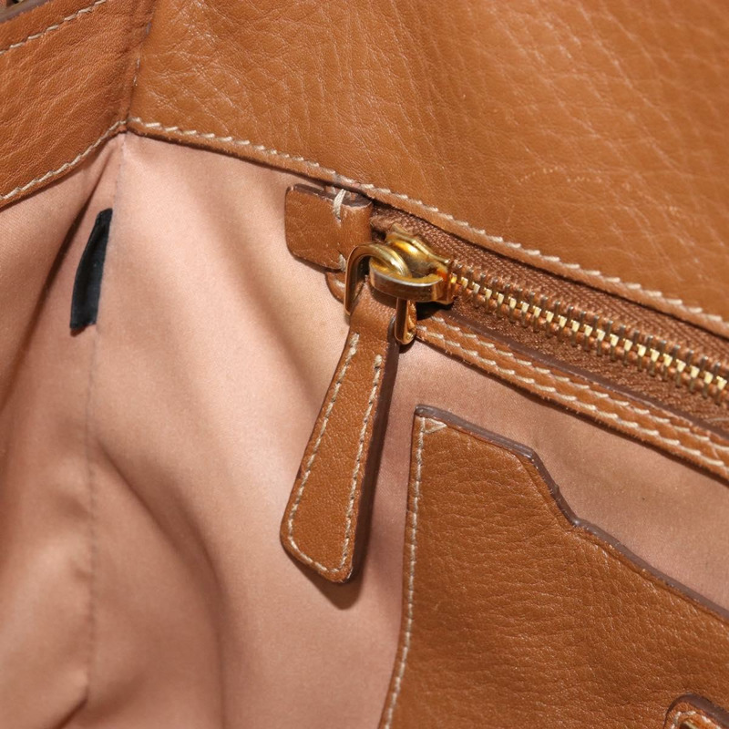 【日本直送】Miu Miu 手提包 真皮 兩用 棕色 金色 正品 161740V-22