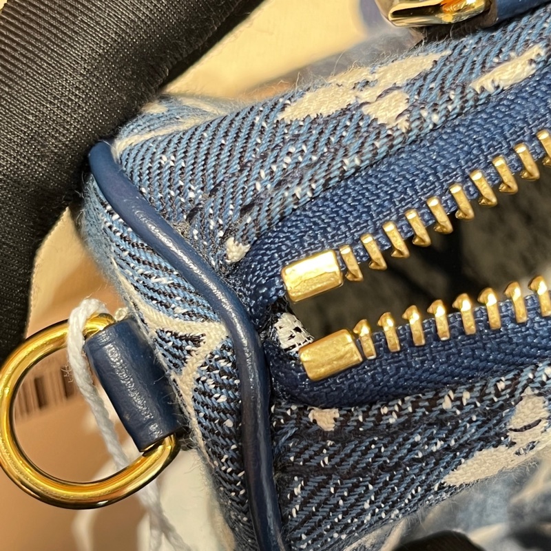 LV單寧丹寧牛仔speedynano spnano枕頭包-19