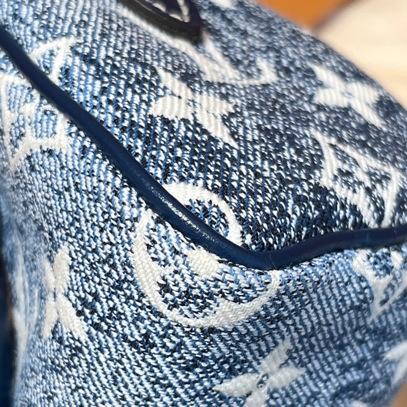 LV單寧丹寧牛仔speedynano spnano枕頭包-20