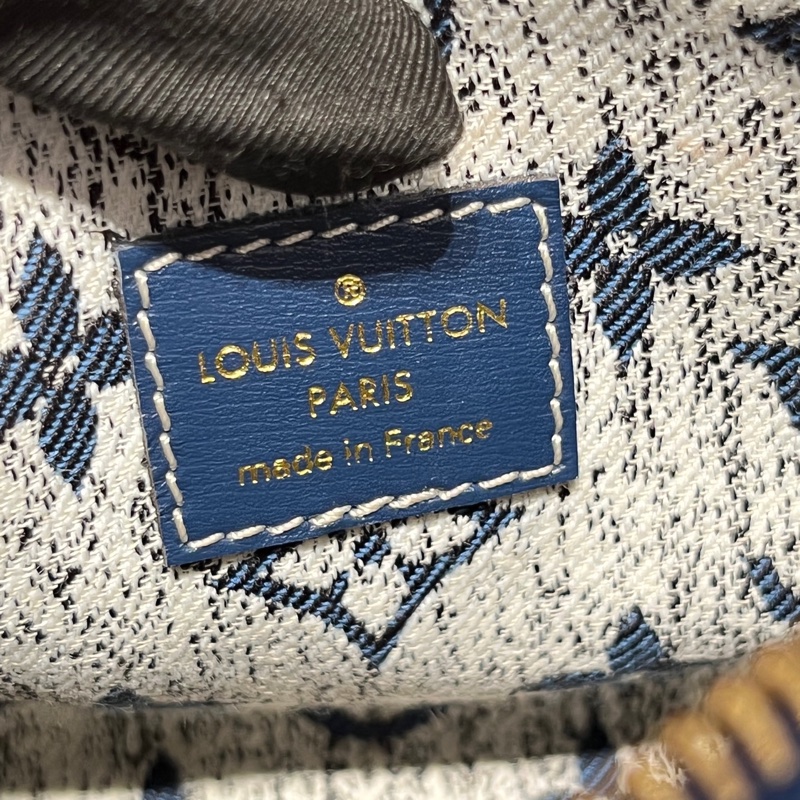 LV單寧丹寧牛仔speedynano spnano枕頭包-26