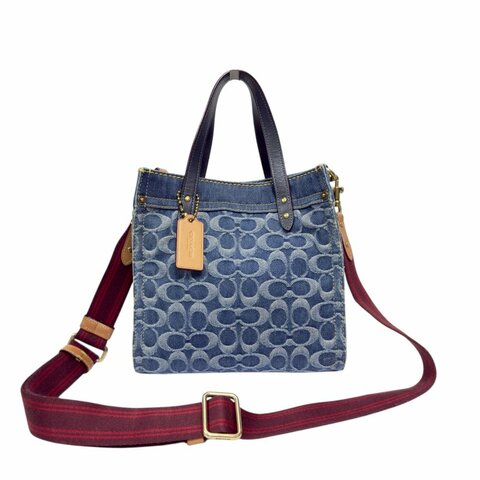 COACH 牛仔 2用袋