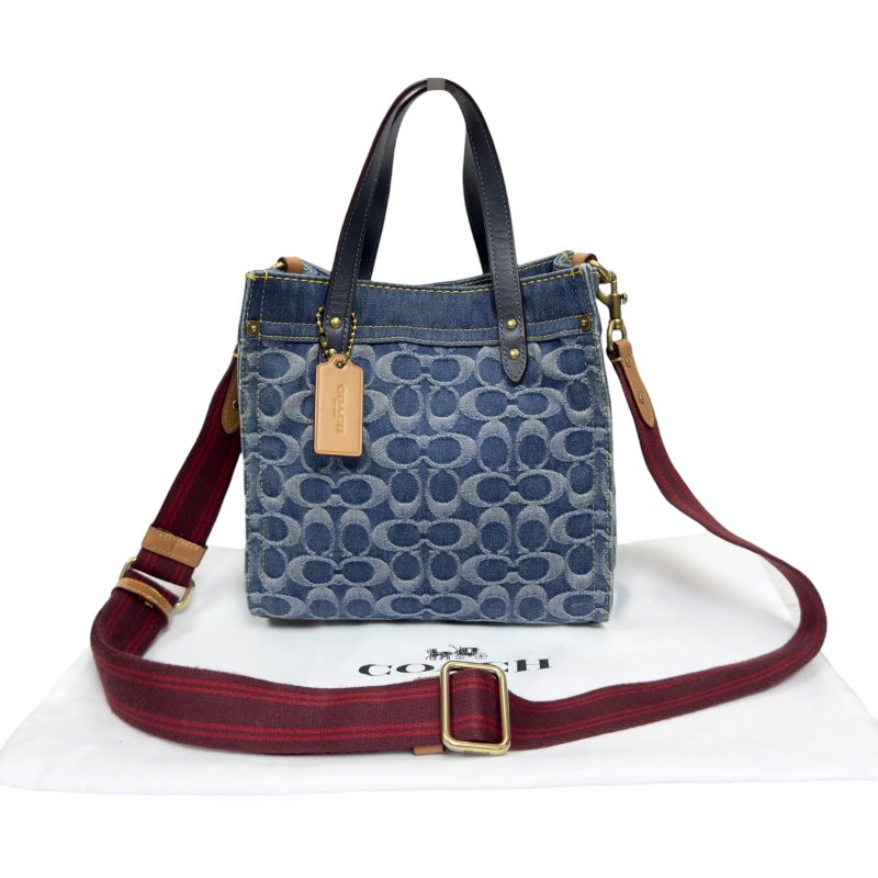 COACH 牛仔 2用袋-0