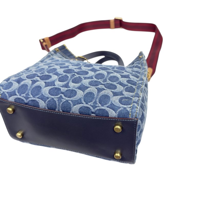 COACH 牛仔 2用袋-9