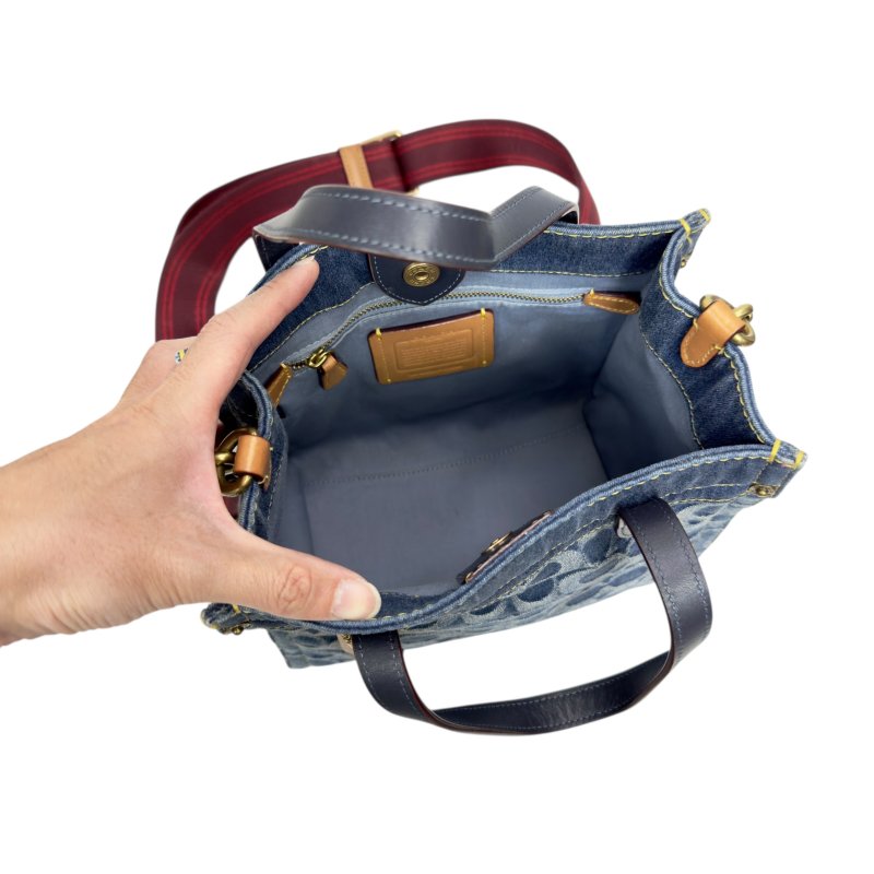 COACH 牛仔 2用袋-12