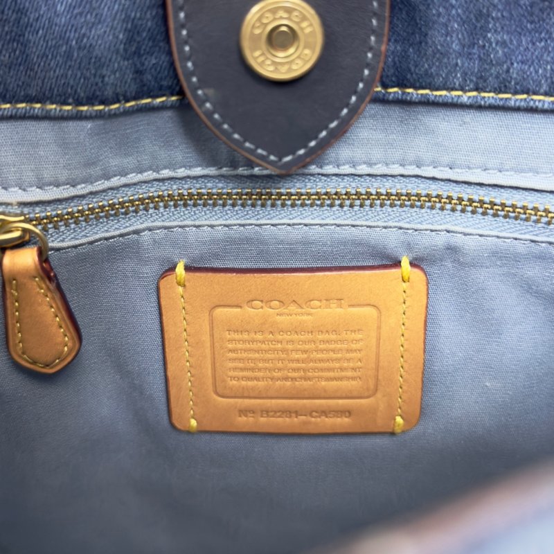 COACH 牛仔 2用袋-14