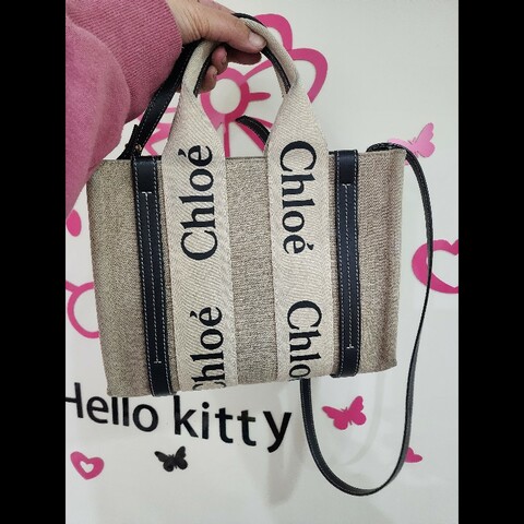 Chloe' woody小號深藍色