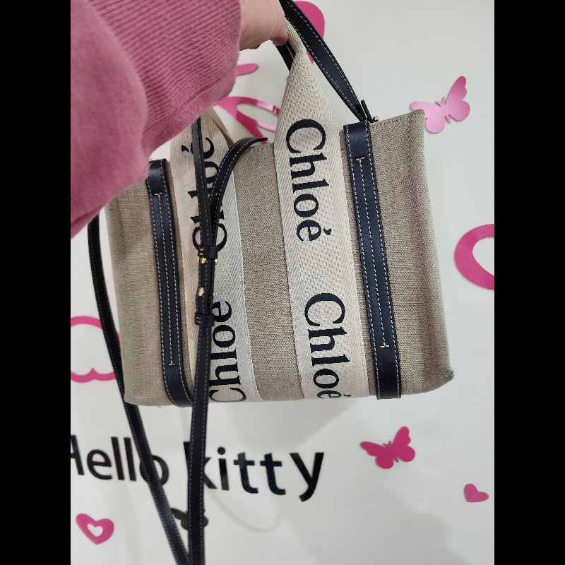 Chloe' woody小號深藍色-1