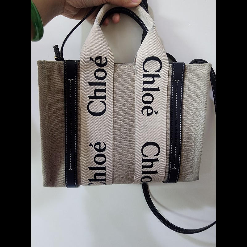 Chloe' woody小號深藍色-5