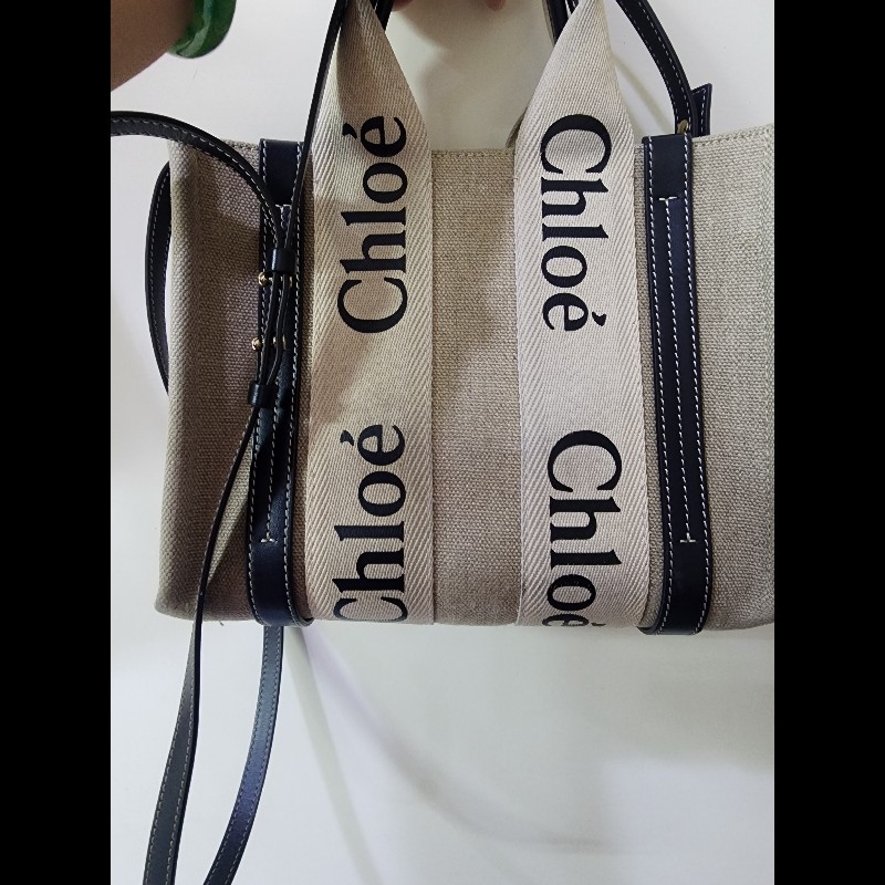 Chloe' woody小號深藍色-6