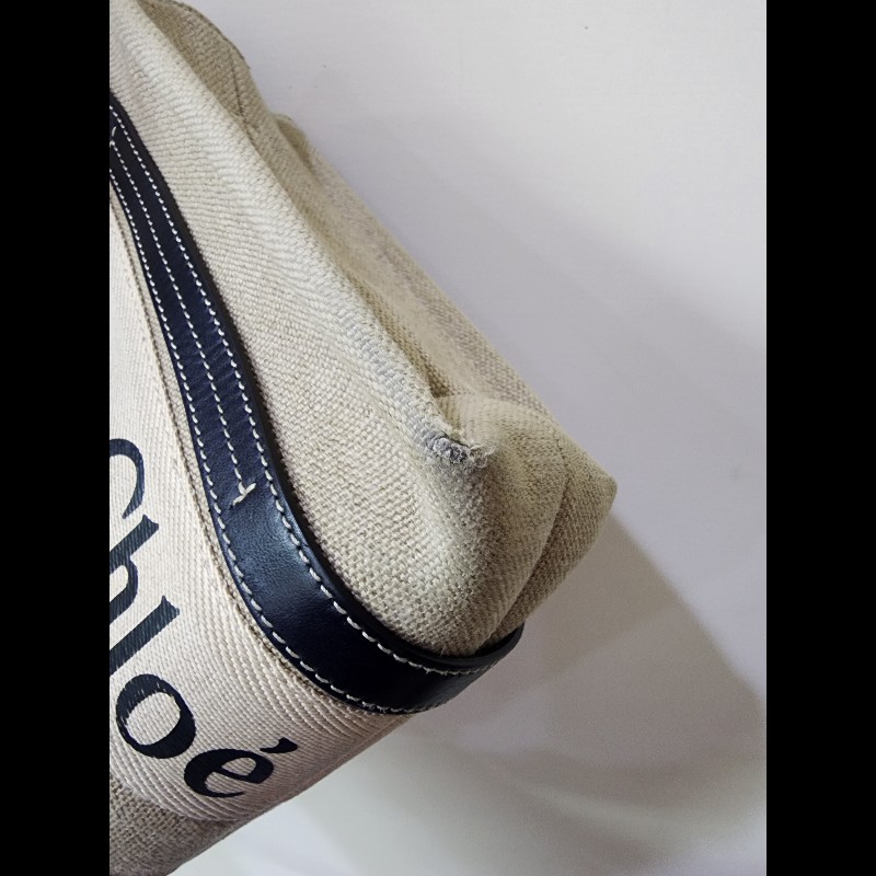 Chloe' woody小號深藍色-7