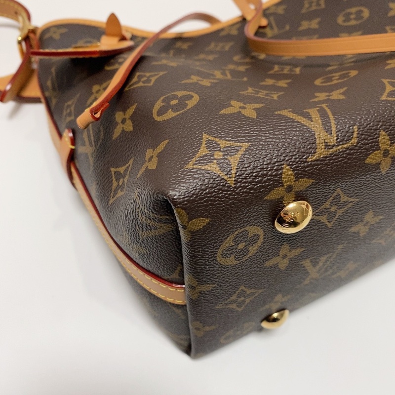 LV 小號老花carryall托特包芯片款 29×24×12 98新配件盒塵袋-3