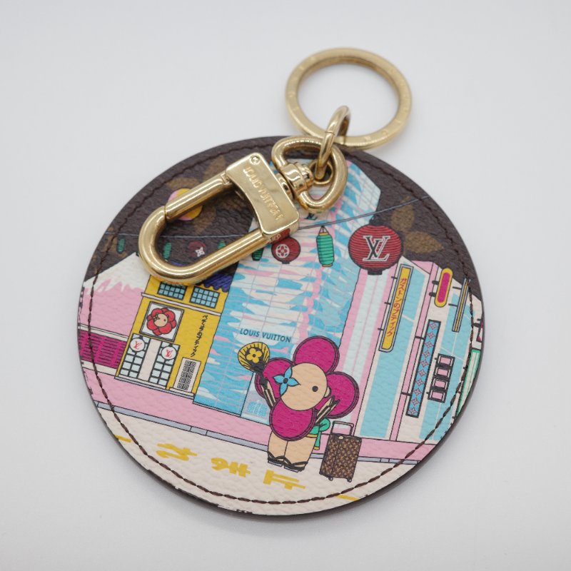Louis Vuitton 路易威登 Illustre X'mas Tokyo 聖誕節 🇯🇵東京限定🇯🇵 塗層帆布 鑰匙圈 吊飾 掛飾-2