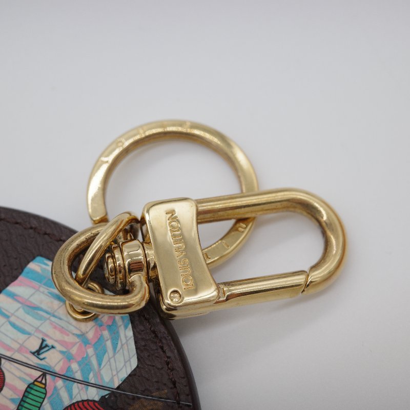 Louis Vuitton 路易威登 Illustre X'mas Tokyo 聖誕節 🇯🇵東京限定🇯🇵 塗層帆布 鑰匙圈 吊飾 掛飾-6