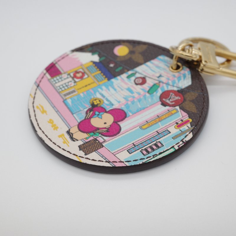 Louis Vuitton 路易威登 Illustre X'mas Tokyo 聖誕節 🇯🇵東京限定🇯🇵 塗層帆布 鑰匙圈 吊飾 掛飾-7