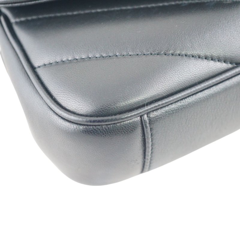 YSL Saint Laurent LOULOU MINI小羊皮手袋 鍊條包 斜背包-8