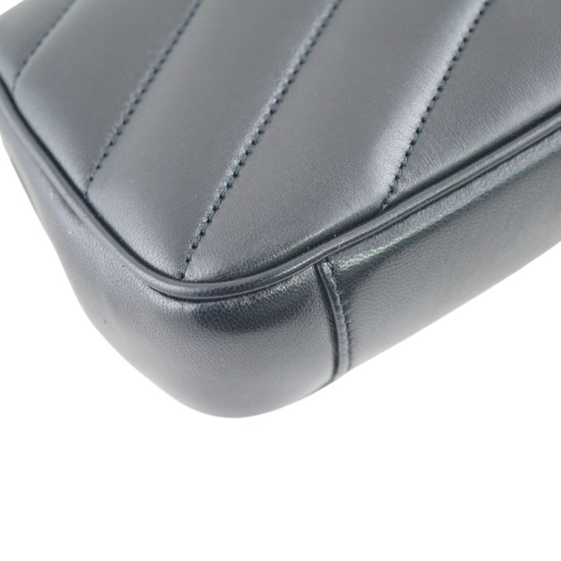 YSL Saint Laurent LOULOU MINI小羊皮手袋 鍊條包 斜背包-10