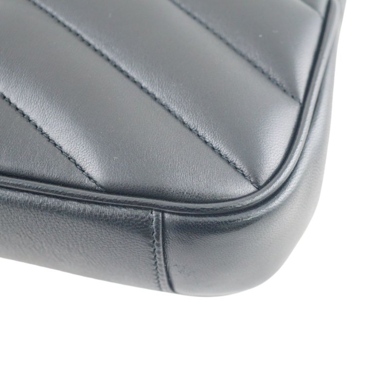 YSL Saint Laurent LOULOU MINI小羊皮手袋 鍊條包 斜背包-11