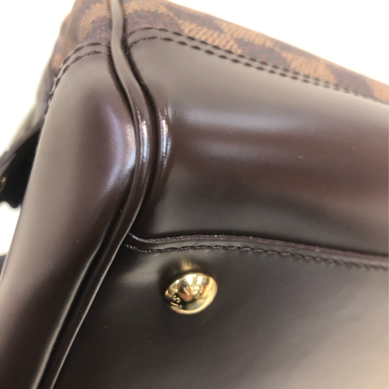 LV 棋盤格手提保齡醫生袋 XB812-13