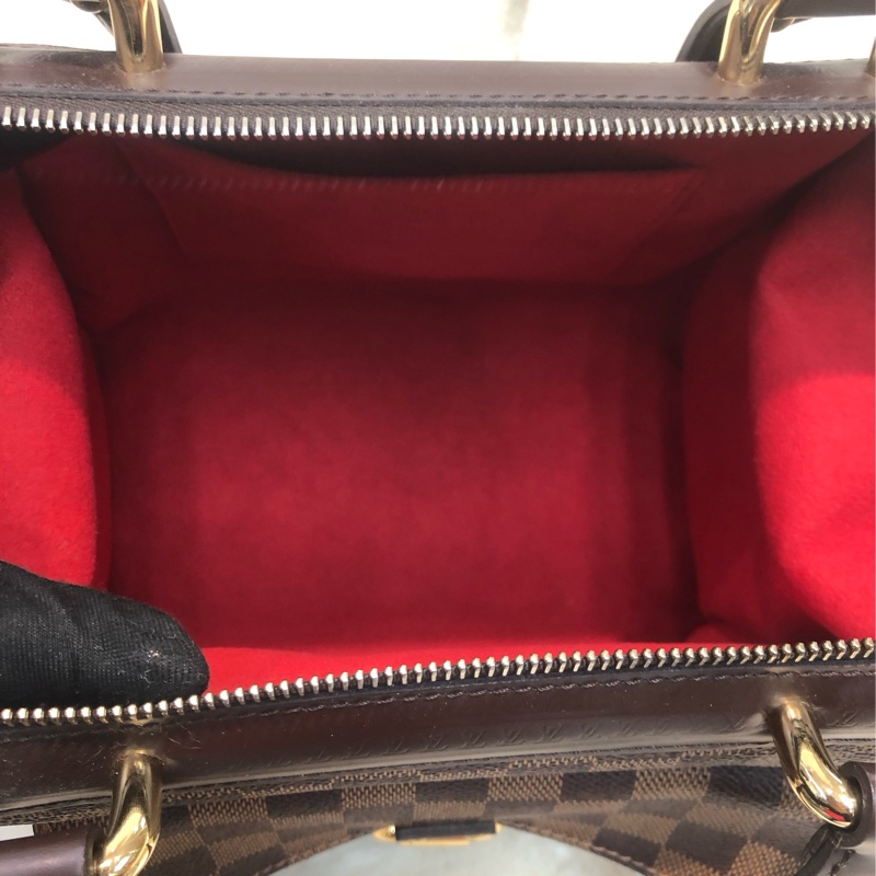 LV 棋盤格手提保齡醫生袋 XB812-16