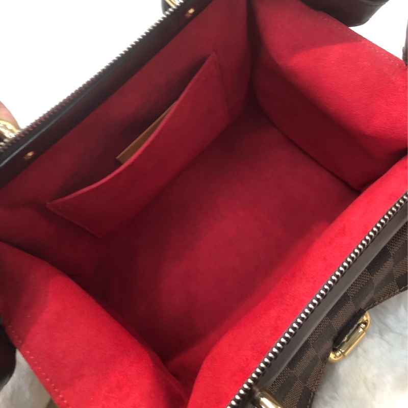 LV 棋盤格手提保齡醫生袋 XB812-19