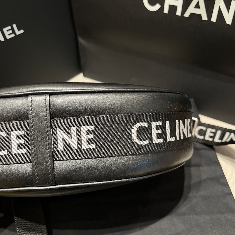 Celine 黑色AVA月亮豌豆腋下包 2021年 尺寸約26*18*6 附件:防塵袋-2