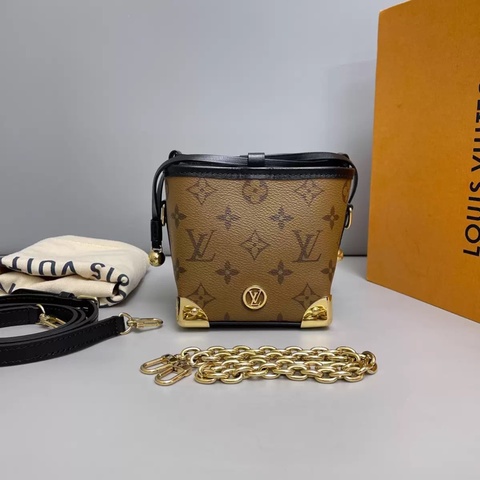 LV路易威登purse老花金珠燒麥包 芯片