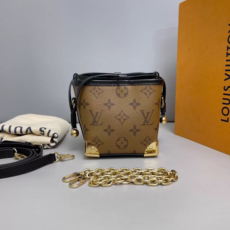 LV路易威登purse老花金珠燒麥包 芯片-1