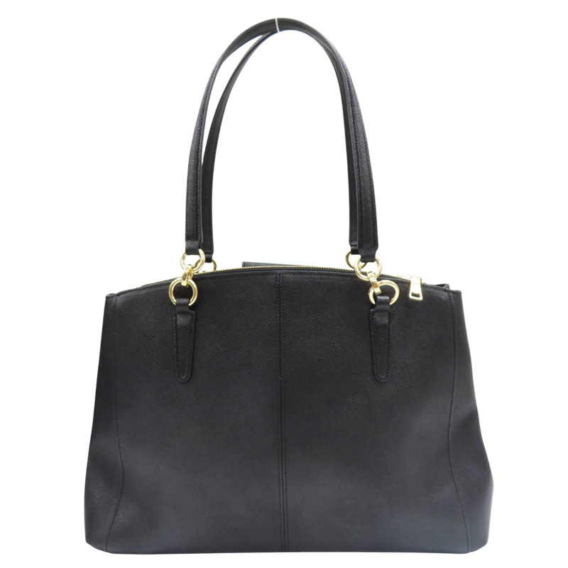 黑色 牛皮 Christie Carryall 肩背包【COACH 寇馳】 F57525-1