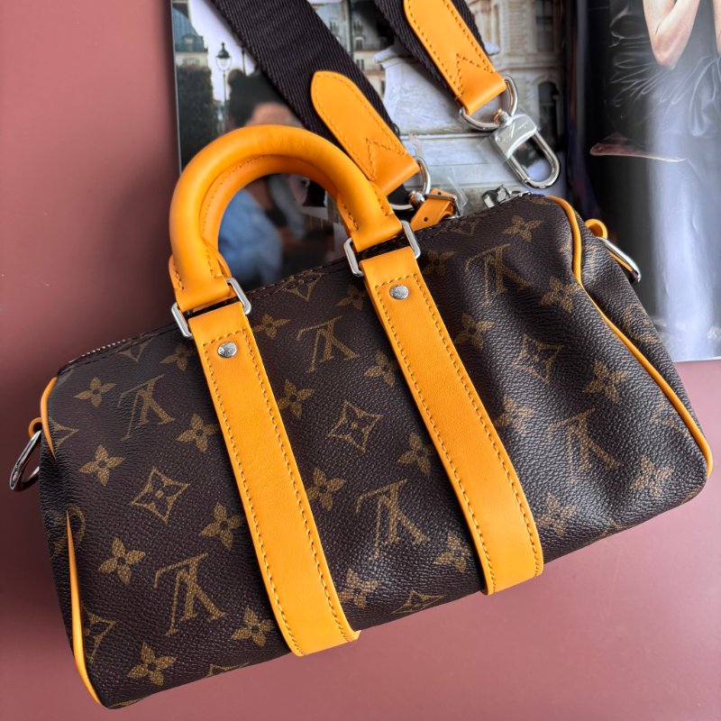 限定款 Limited Edition::Louis Vuitton:: LV M12733 Keepall Bandoulière 25 手提包 斜背包-4