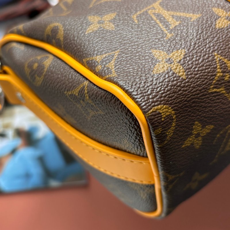 限定款 Limited Edition::Louis Vuitton:: LV M12733 Keepall Bandoulière 25 手提包 斜背包-11